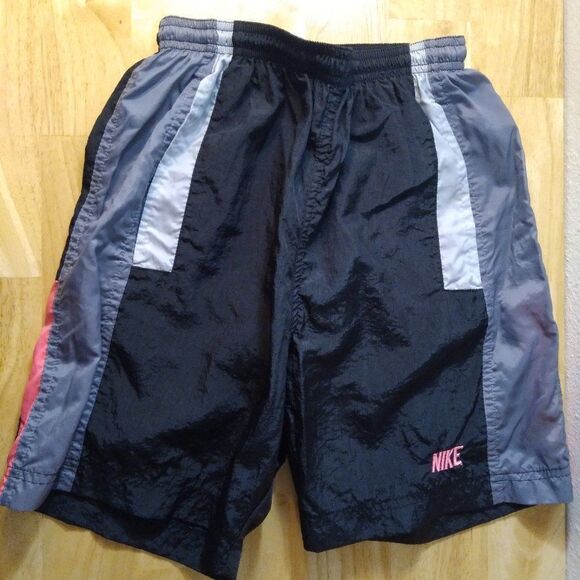 Vintage 90s Nike Wind Shorts Liner Athletic Trainers - Picture 2 of 8